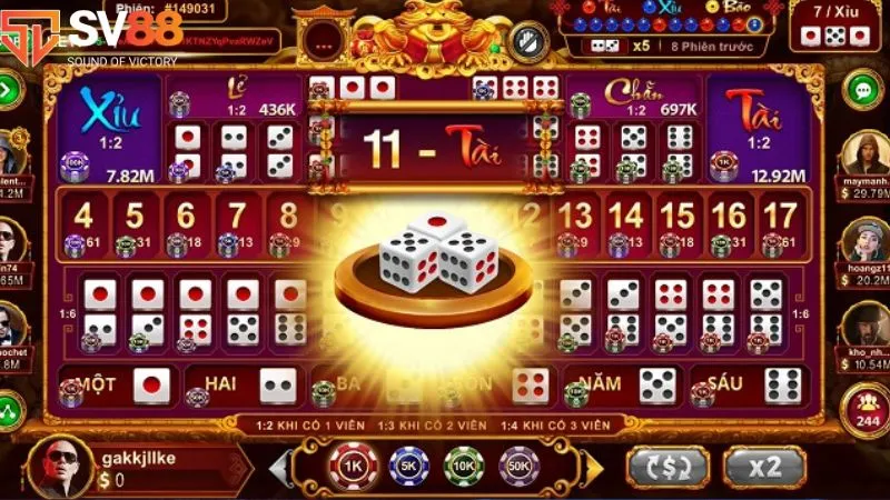 Trải nghiệm chơi xóc đĩa với thưởng khủng tại Sunwin